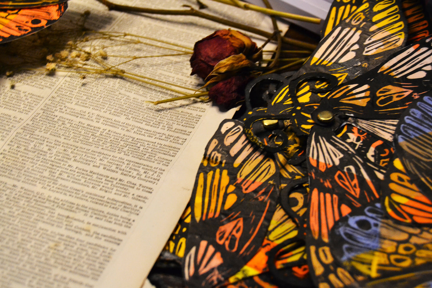 ‘A Colourful Moth In A Million’ Bookmark